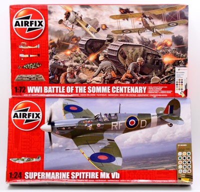 Lot 162 - An Airfix 1/24th scale Supermarine Spitfire Mk...