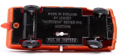 Lot 1495 - Matchbox Lesney No. 8 Ford Mustang comprising...