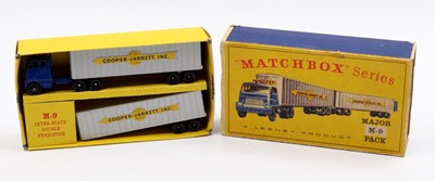 Lot 1502 - A Matchbox lesney Major Pack M9 Cooper Jarrett...