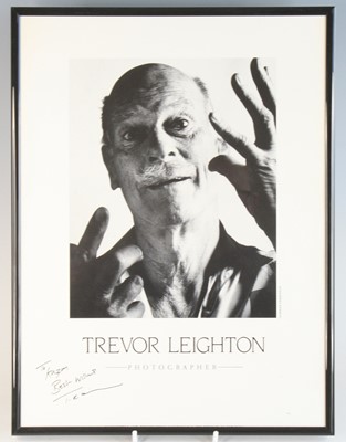 Lot 355 - Trevor Leighton, (b.1957), a pair of black and...