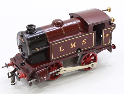 Lot 305 - 1931-7 Hornby No.1 tank loco 0-4-0, clockwork,...