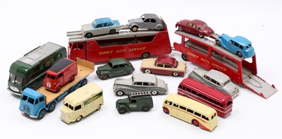 Lot 1460 - A collection of Dinky Toys in play worn...