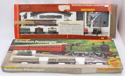 Lot 511 - Two train sets: R724 Hornby Suburban train set...