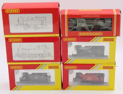 Lot 589 - Six small Hornby locos: R051 ‘Redland’ diesel;...