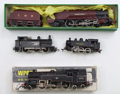 Lot 590 - Four Hornby-Dublo, HOrnby-acHO & Wrenn locos:...