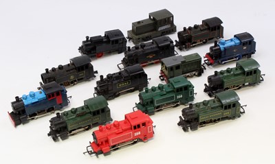 Lot 709 - 14 various 00 gauge electric locomotives by...