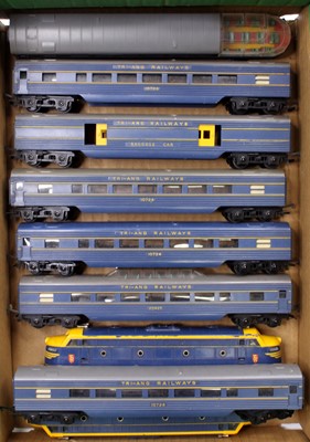 Lot 711 - Tri-ang 00 gauge Trans-Continental Locomotives...