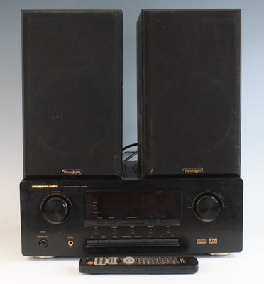 Lot 604 - A collection of stereo components to include a...