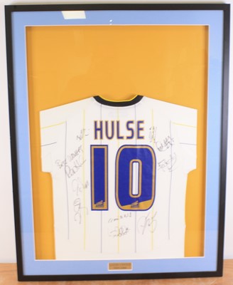 Lot 374 - Football, a Leeds United shirt from the...