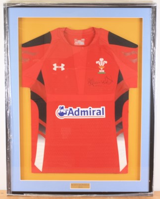 Lot 364 - Rugby Union, a replica 2015 shirt signed to...