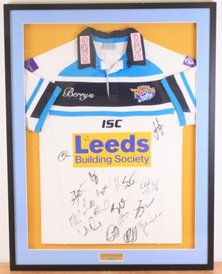 Lot 369 - Rugby Union, a multi signed Leeds Rhinos shirt...