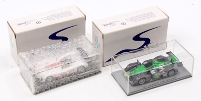 Lot 833 - 2 Spark Models 1/43rd scale diecast high speed...