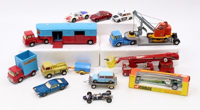 Lot 1414 - A collection of Corgi Toys in generally very...