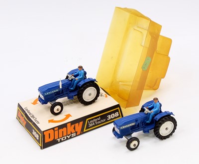 Lot 1181 - 2 Dinky Toys No. 308 Leyland 384 Tractor, both...