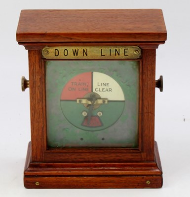 Lot 108 - An original railway single line/down line...