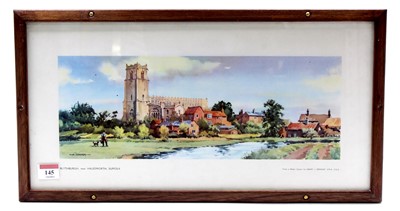 Lot 79 - An original railway carriage print from a...