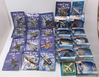 Lot 1000 - 23 ERTL Force One boxed aircraft with specific...