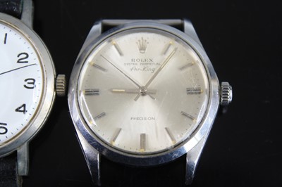 Lot 352 - A box of four assorted watches, to include an...