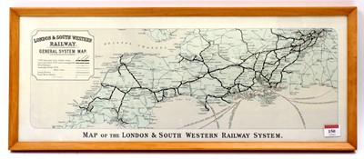 Lot 78 - A reproduction London & South Western Railway...