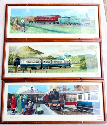 Lot 77 - A collection of three Hamilton Ellis railway...