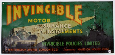 Lot 81 - An early to mid 20th century Invincible Motor...