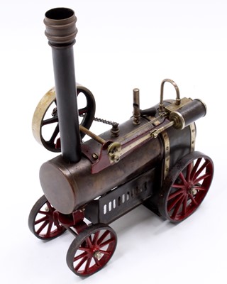 Lot 12 - A Doll et Cie portable live steam engine,...