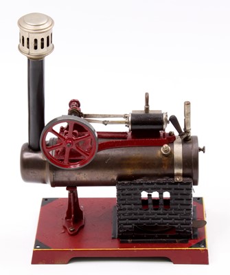 Lot 15 - A Bing style spirit fired overtype live steam...