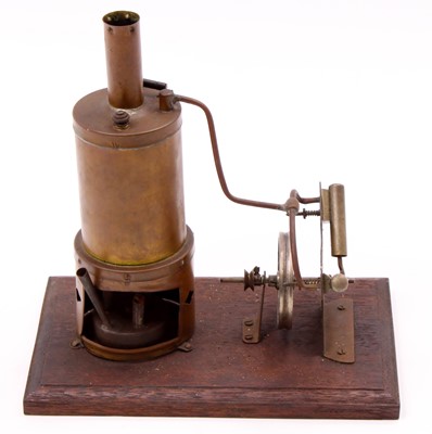 Lot 28 - An early 20th century spirit fired live steam...