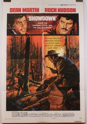 Lot 300 - Showdown, 1963 U.S. one sheet film poster M...