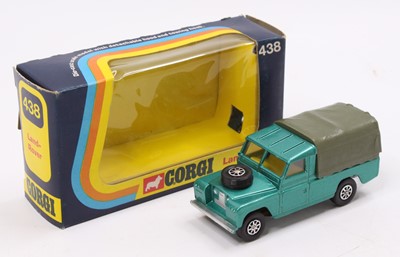 Lot 1242 - Corgi Toys Whizzwheels No. 438 Land Rover...