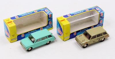 Lot 1624 - Russian diecast 1/43rd scale Lada, 2 examples,...