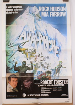 Lot 291 - Avalance, 1978 U.S. one sheet film poster,...