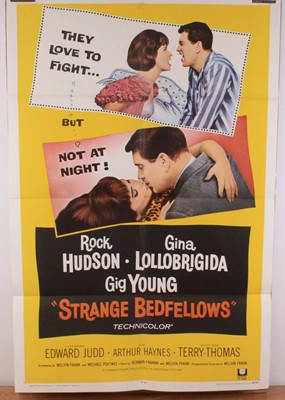 Lot 267 - Strange Bedfellows, 1965 U.S. one sheet film...