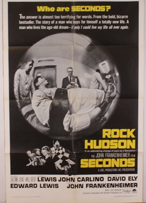 Lot 270 - Seconds, 1965 U.S. one sheet film poster,...