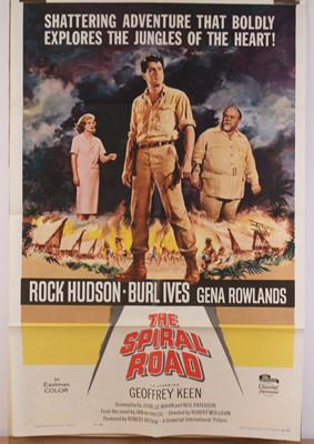 Lot 271 - The Spiral Road, 1962 U.S. one sheet film...