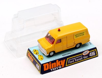 Lot 1424 - Dinky Toys No. 416 Ford Transit Van, yellow...