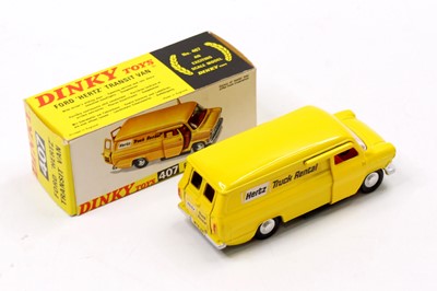 Lot 1425 - Dinky Toys No. 407 Ford Hertz Transit van...