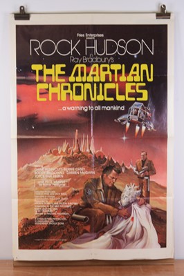 Lot 280 - The Martian Chronicles, 1979 one sheet poster,...