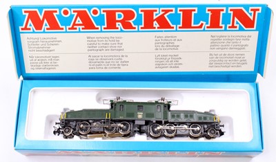 Lot 745 - A Marklin 3056 HO scale crocodile electric...