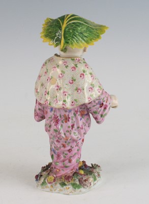 Lot 2085 - A Meissen porcelain nodding figure of a...