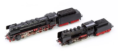 Lot 753 - A Marklin HO scale 3-rail steam outline loose...