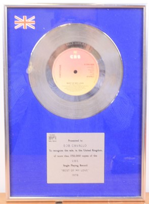 Lot 130 - Emotions, Best Of My Love, CBS 5555, silver 7"...