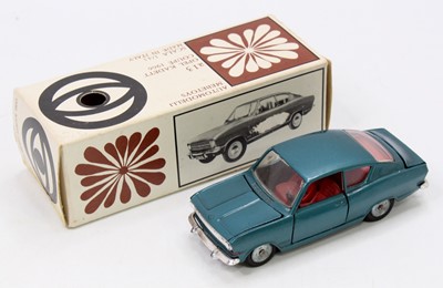 Lot 1589 - Mebetoys, A13, Opel Kadett, metallic dark blue...