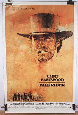 Lot 290 - Pale Rider, 1985 U.S. one sheet film poster,...