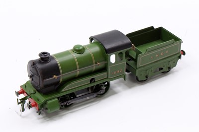 Lot 194 - 1948-54 Hornby No.501 clockwork loco & tender...