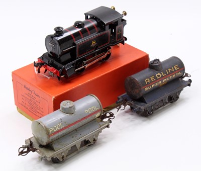 Lot 197 - 1954-60 Type 40 Hornby 0-4-0 clockwork tank...