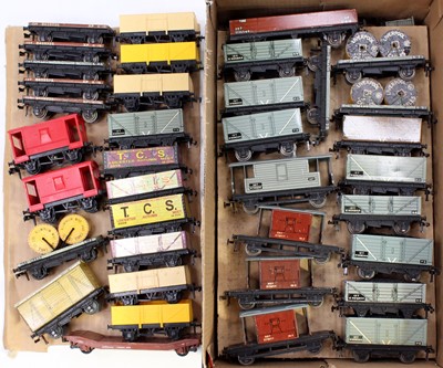 Lot 608 - Approx 40 Hornby-Dublo goods wagons, mostly...