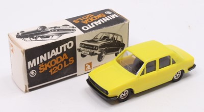 Lot 1643 - Mini Auto, Czechosolovakia, 1/43rd scale...