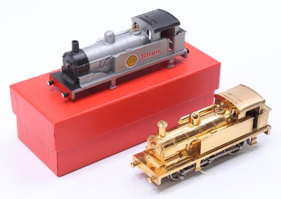 Lot 616 - W2408 Wrenn 0-6-0 non-powered 24 carat gold...