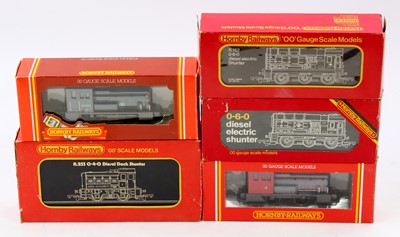 Lot 719 - Five Hornby diesel locos: R152 class 08, 0-6-0...